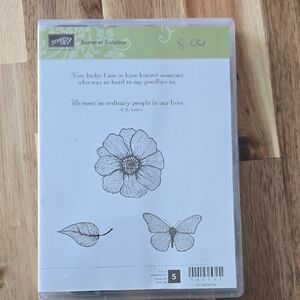 Stampin' Up! Summer Solstice Floral and Butterfly Stamp Set
